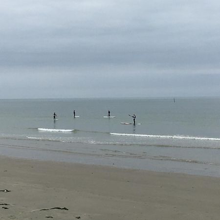 Le Wim'Heureux Terrasse Lägenhet Wimereux Exteriör bild