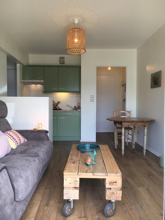 Le Wim'Heureux Terrasse Lägenhet Wimereux Exteriör bild